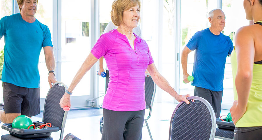 Silver sneakers chair outlet exercises